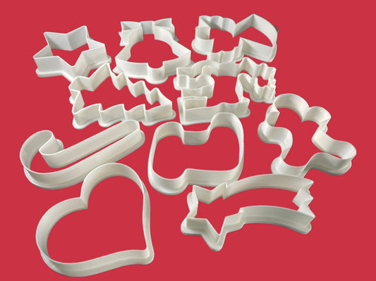 Custom 3D Printed Cookie Cutters - Transform Your Baking Game! *Printed with Food-Safe material - no colour options, Food-Safe White Only!
