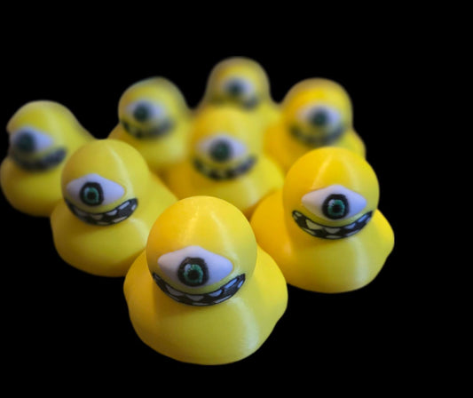 Electric Bass Duck – Funny Raver-Inspired 3D Printed Duck Toy – EDM Decor – Custom DJ Gift