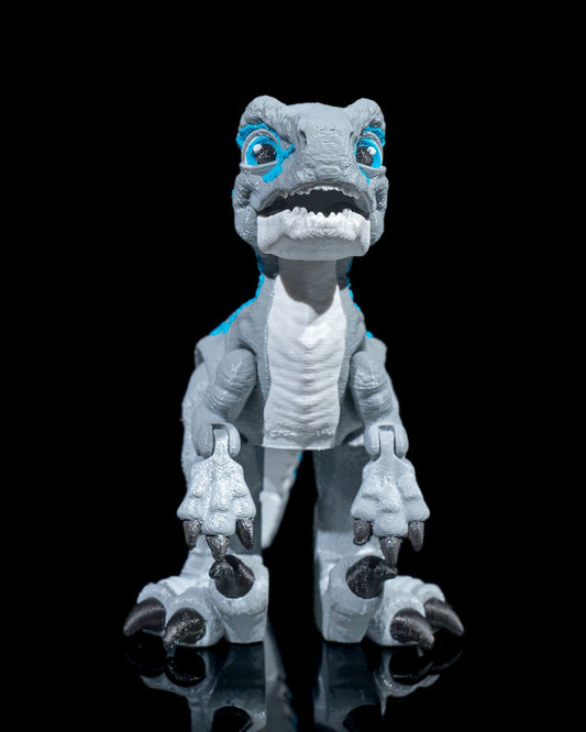 3D Printed Velociraptor – Articulated Dinosaur Figurine