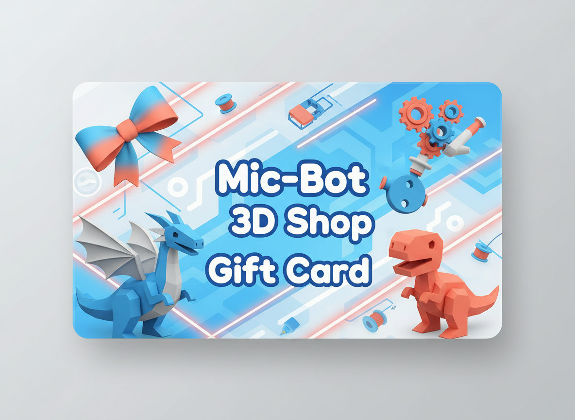 Mic-Bot 3D Shop Gift Cards