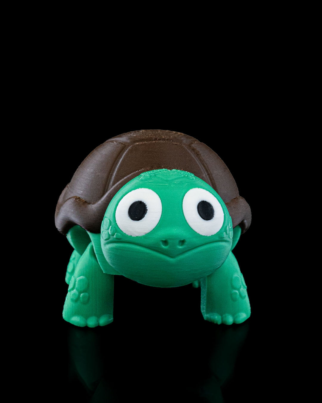 (Not) Surprised Articulated Turtle – 3D Printed Fidget & Desk Buddy