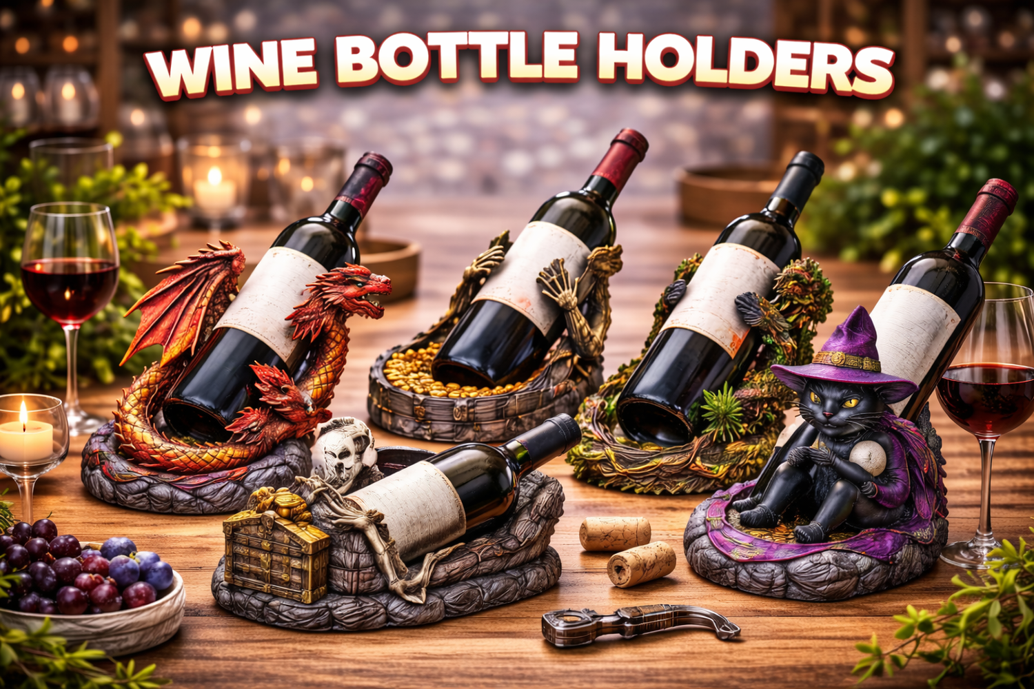 Wine Bottle Holders Collection
