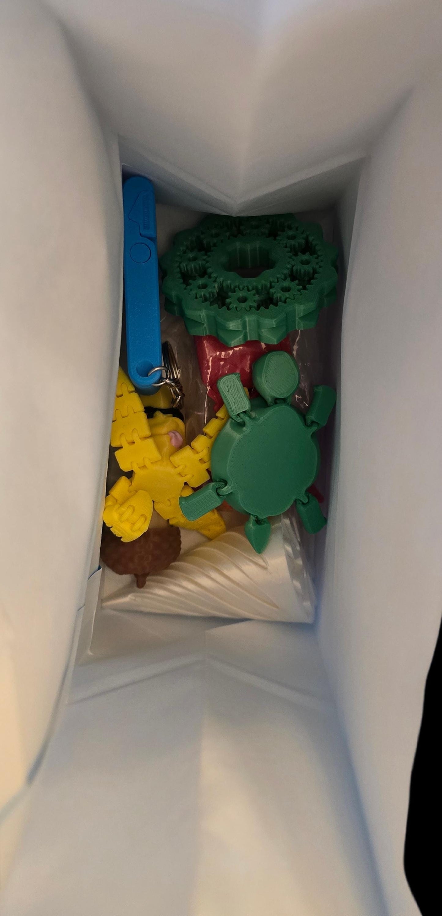 Fidget Gift Bag – Dragons, Keychains, Bookmarks, Tiny Animals & More | Mystery Grab Bag, Premium and Special Options