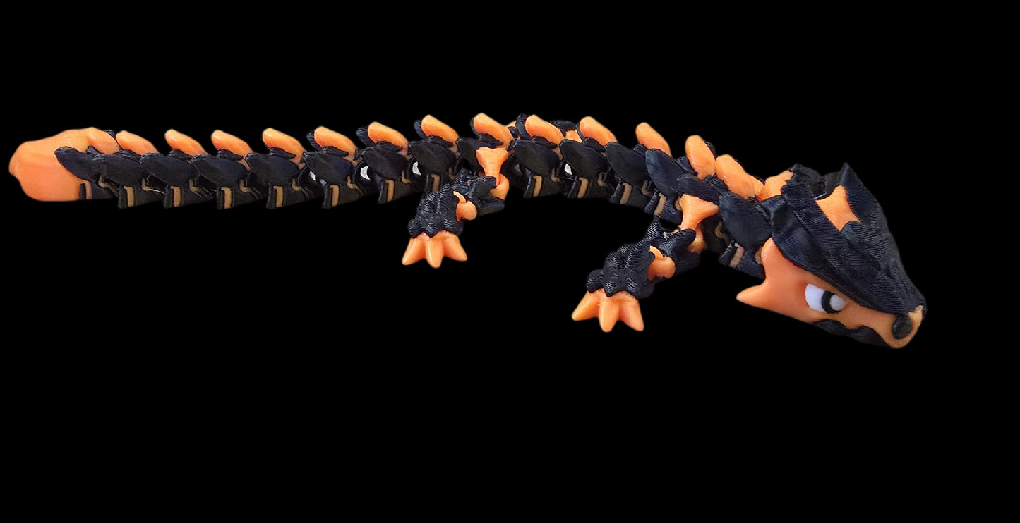 Premium High Quality 3D Printed Articulated Dragons – Perfect for Every Collector! Two Styles and Unlimited Colour Combinations.