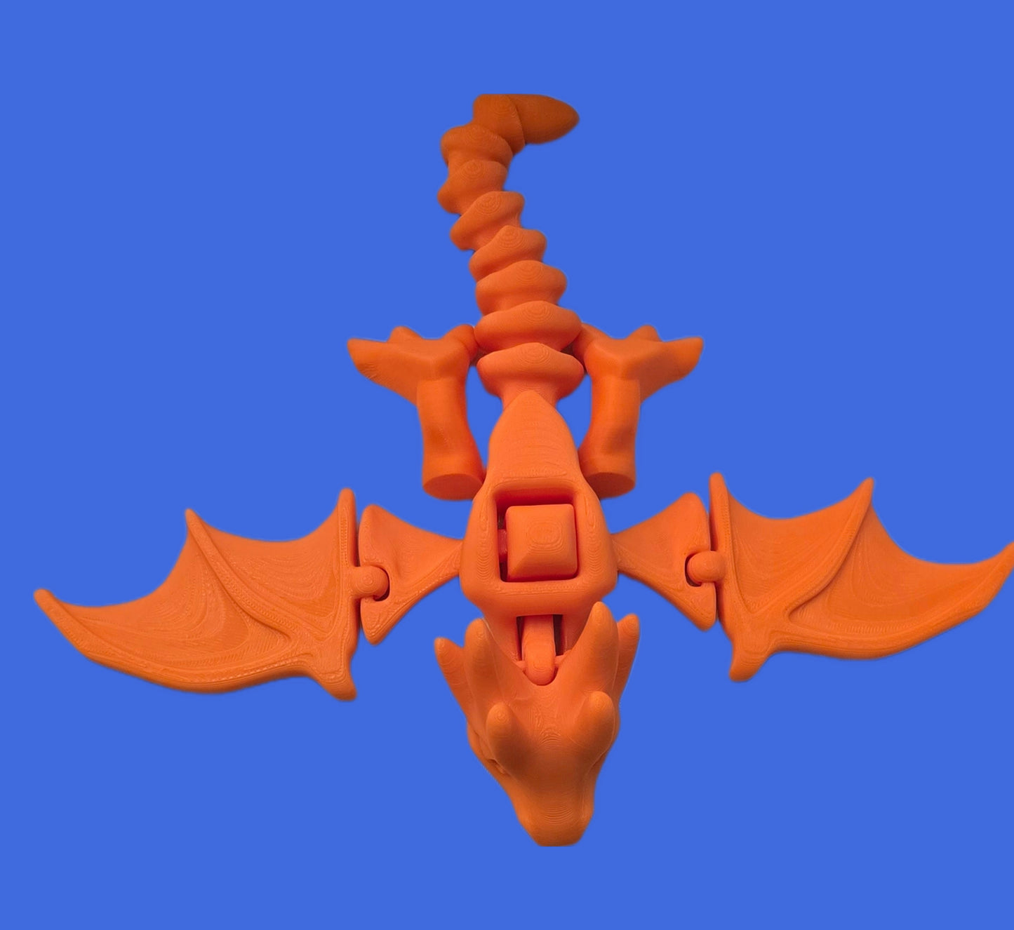 3D Printed Winged Dragon Figurines – Articulated Fantasy Collectibles
