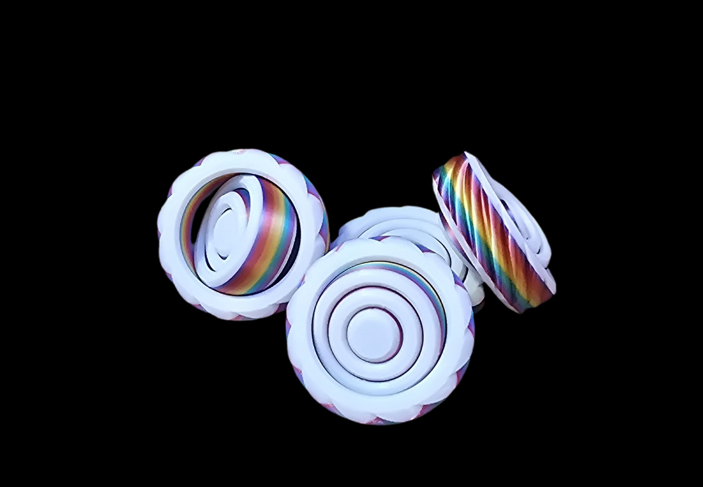 Gyroscopic Fidget – 3D Printed Spinner Toy | Stress Relief & Focus | Proudly Made Locally In Ottawa