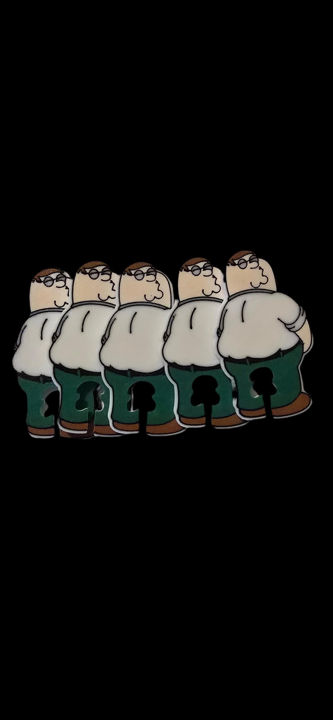 Peter Griffin Funny Cartoon Bread Clips – Add Humor to Your Kitchen! Free Lettermail Shipping Canada - Faster Shipping Upgrade Available.