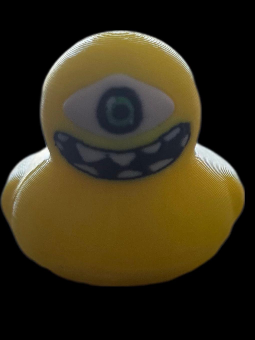 Electric Bass Duck – Funny Raver-Inspired 3D Printed Duck Toy – EDM Decor – Custom DJ Gift