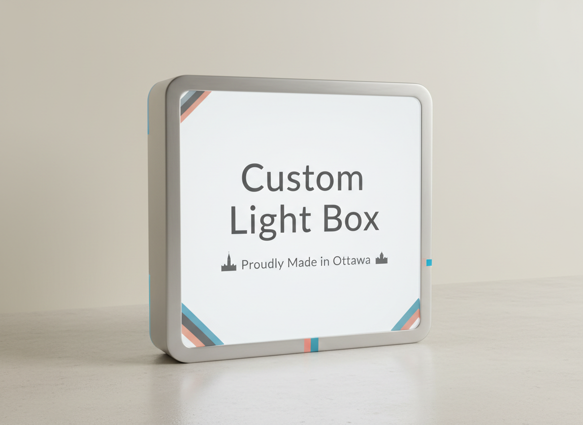Create Your Own Custom LED Light Box/Night Light  – Personalized Home Decor!