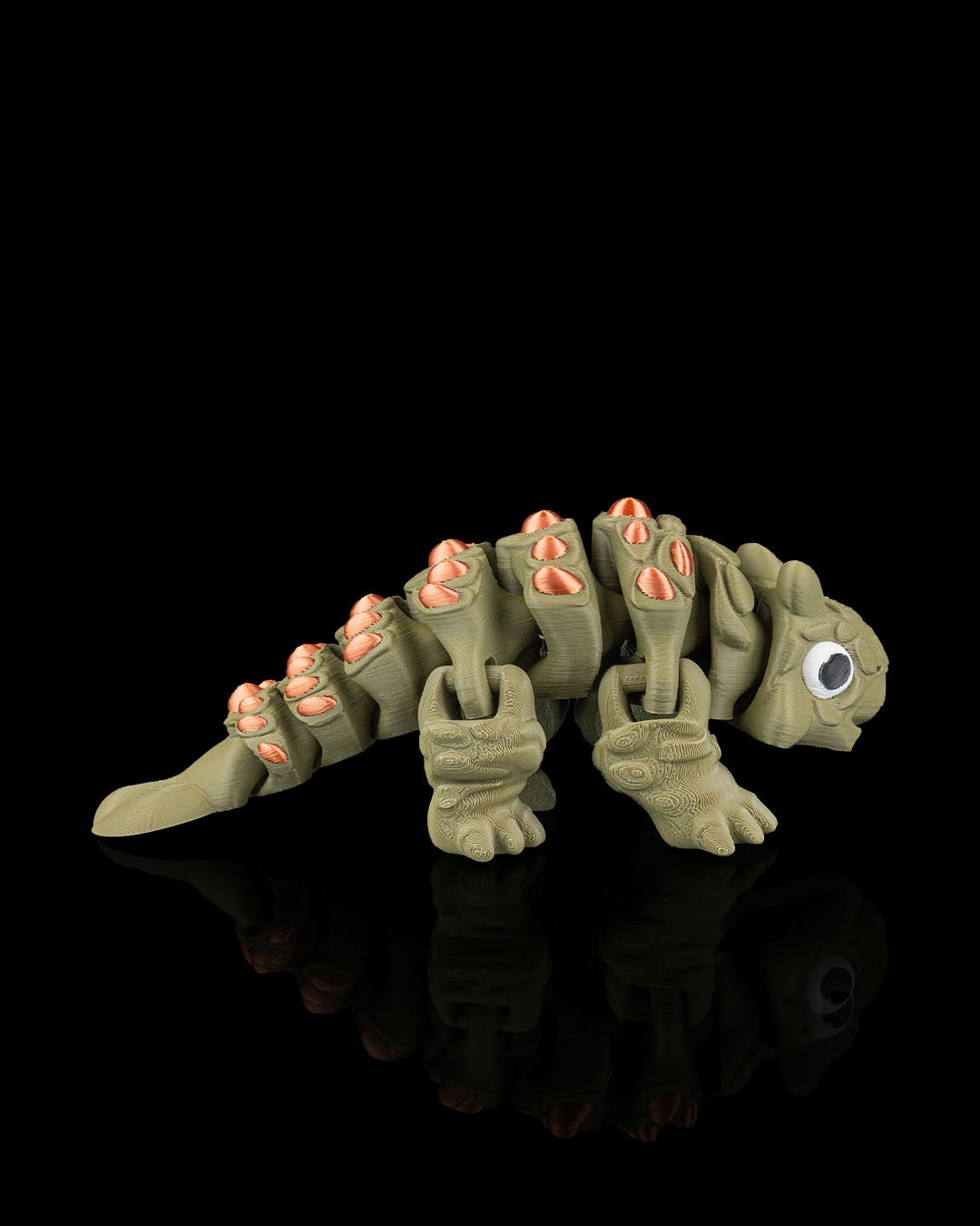 3D Printed Ankylosaurus – Articulated Dinosaur Figurine