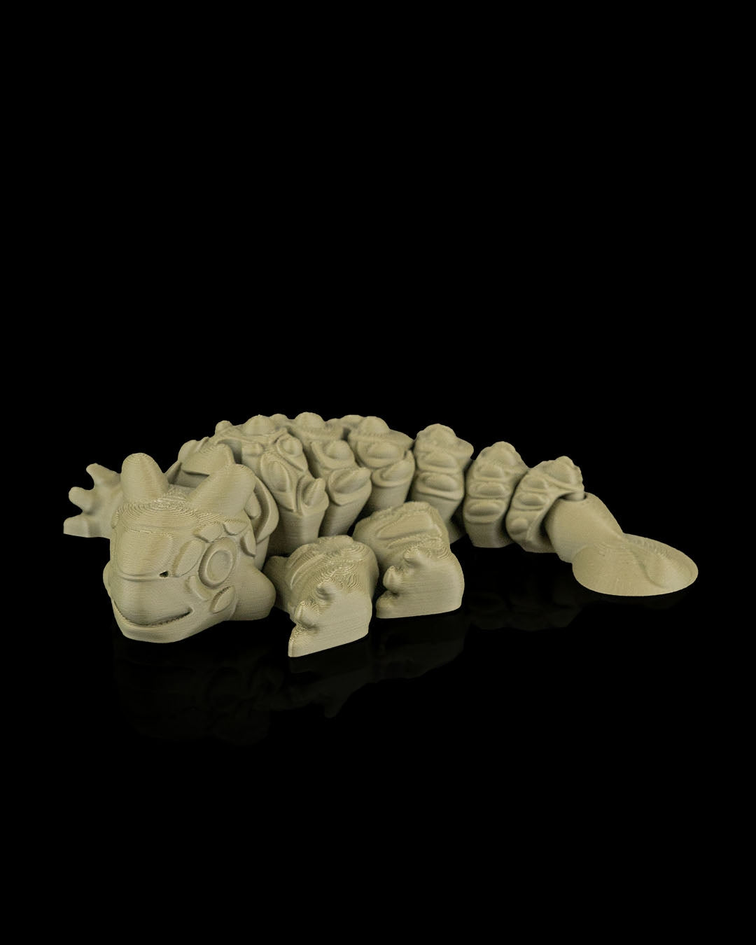 3D Printed Ankylosaurus – Articulated Dinosaur Figurine