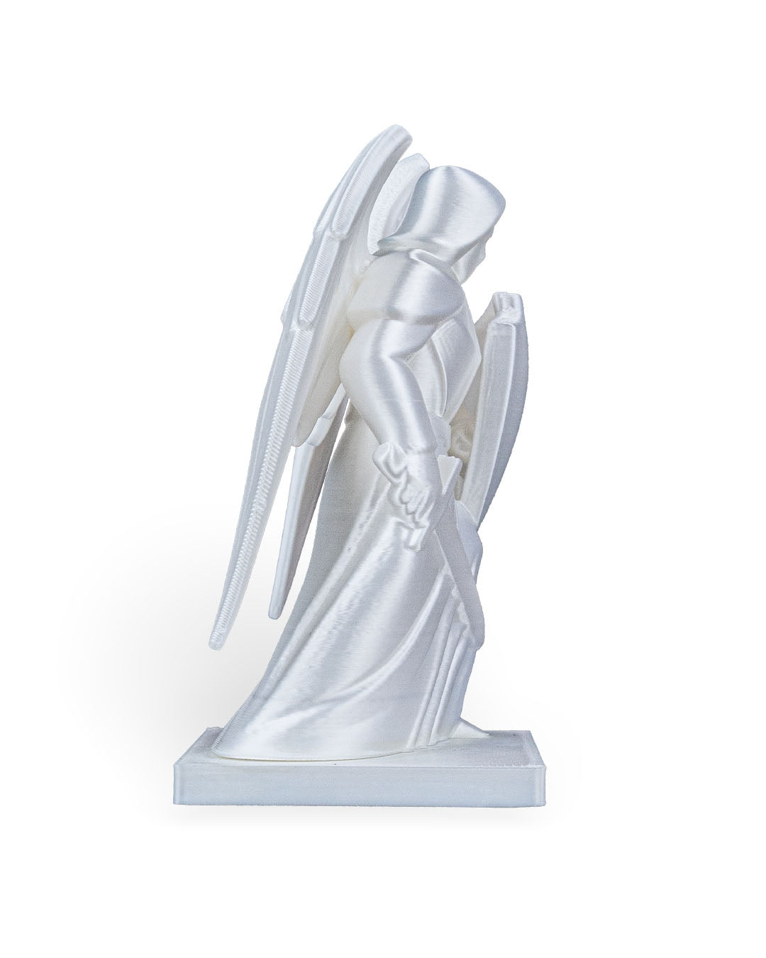 3D Printed Archangel Michael Statue – Available in 4" and 8" Sizes, Spiritual Decor ✨🙏