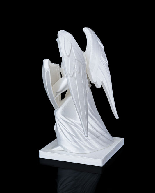 3D Printed Archangel Michael Statue – Available in 4" and 8" Sizes, Spiritual Decor ✨🙏