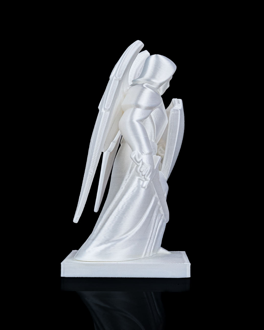 3D Printed Archangel Michael Statue – Available in 4" and 8" Sizes, Spiritual Decor ✨🙏