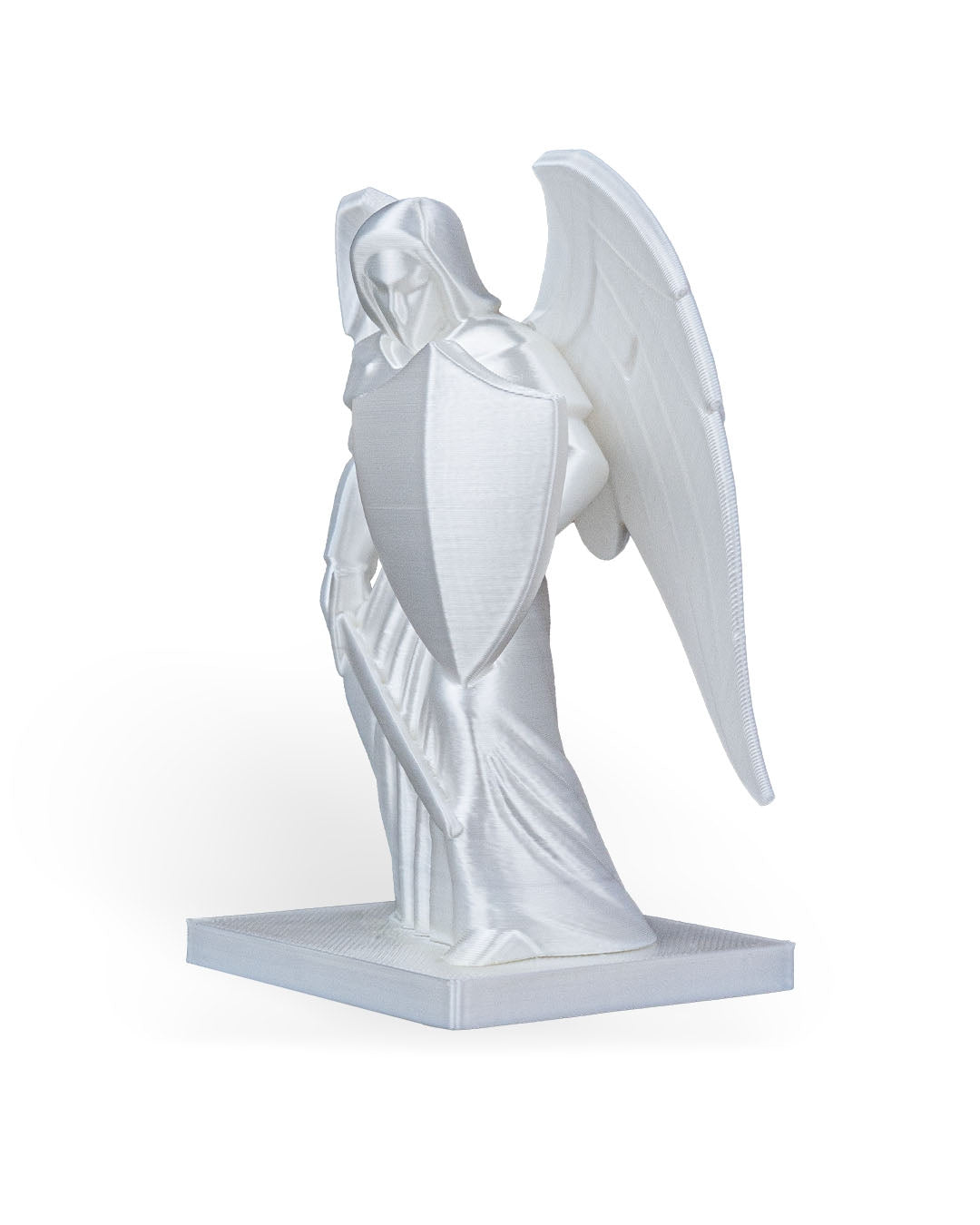 3D Printed Archangel Michael Statue – Available in 4" and 8" Sizes, Spiritual Decor ✨🙏