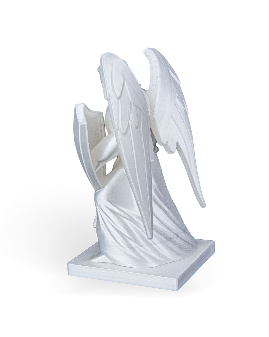 3D Printed Archangel Michael Statue – Available in 4" and 8" Sizes, Spiritual Decor ✨🙏
