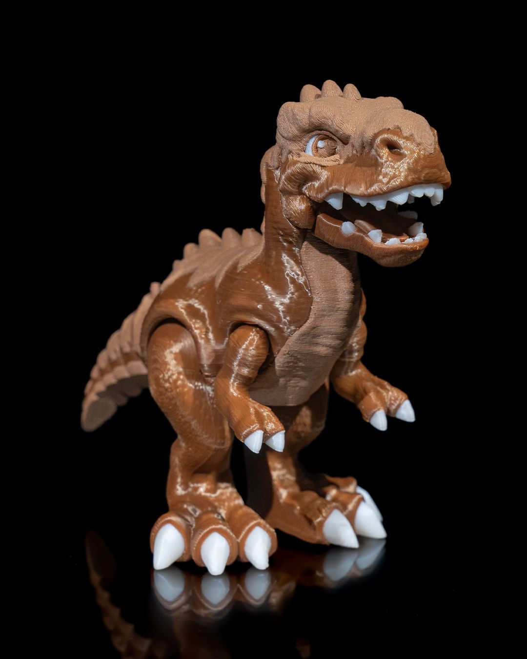 3D Printed T-Rex – Articulated Dinosaur Figurine