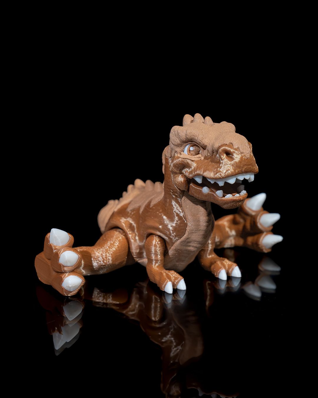 3D Printed T-Rex – Articulated Dinosaur Figurine