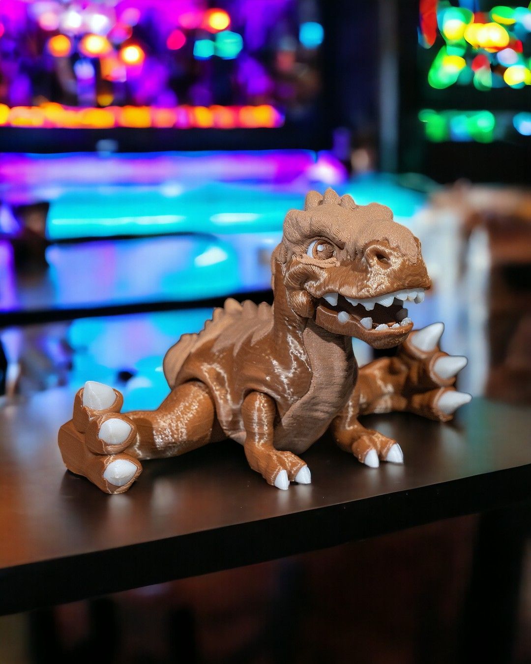 3D Printed T-Rex – Articulated Dinosaur Figurine