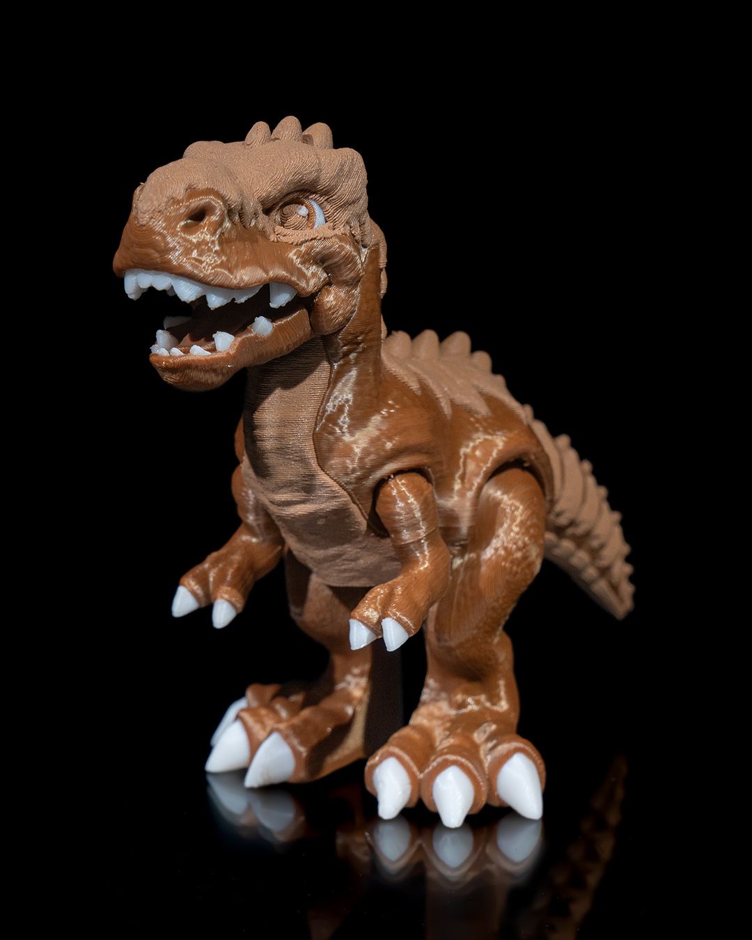 3D Printed T-Rex – Articulated Dinosaur Figurine