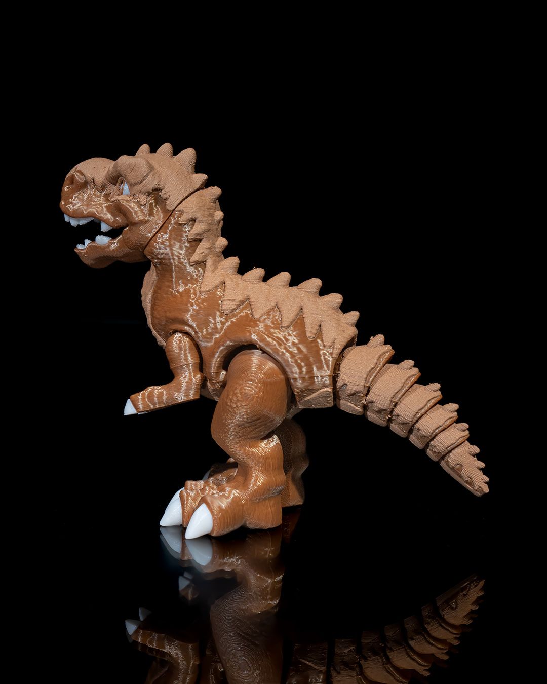 3D Printed T-Rex – Articulated Dinosaur Figurine