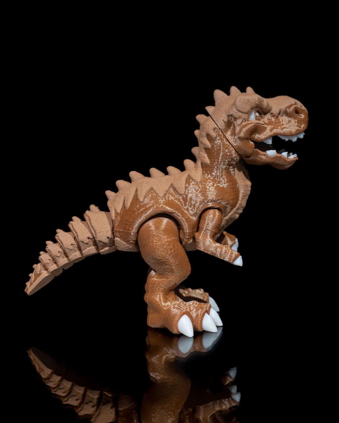 3D Printed T-Rex – Articulated Dinosaur Figurine