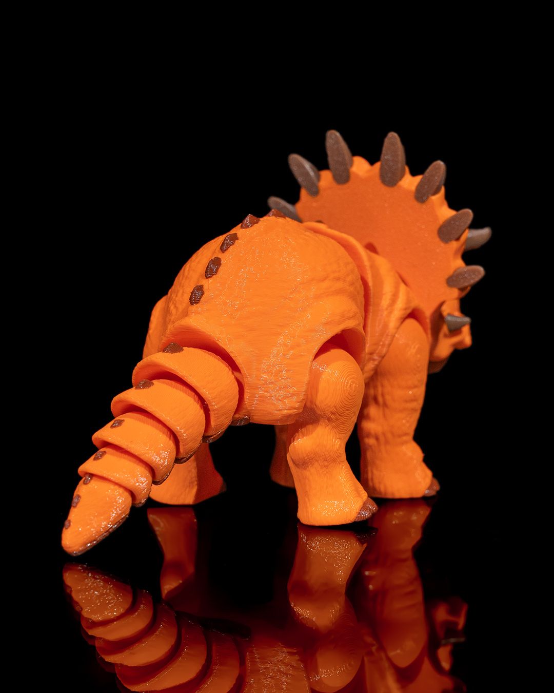 3D Printed Triceratops – Articulated Dinosaur Figurine
