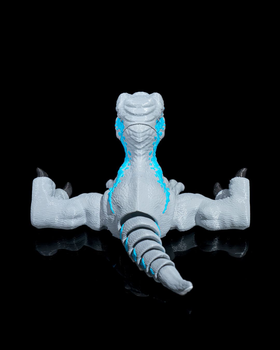 3D Printed Velociraptor – Articulated Dinosaur Figurine