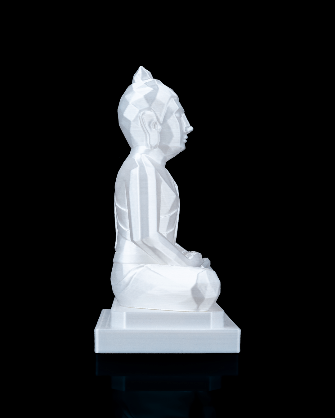 3D Printed Buddha Statue  – Available in 4" and 8" Sizes, Spiritual Decor ✨🙏