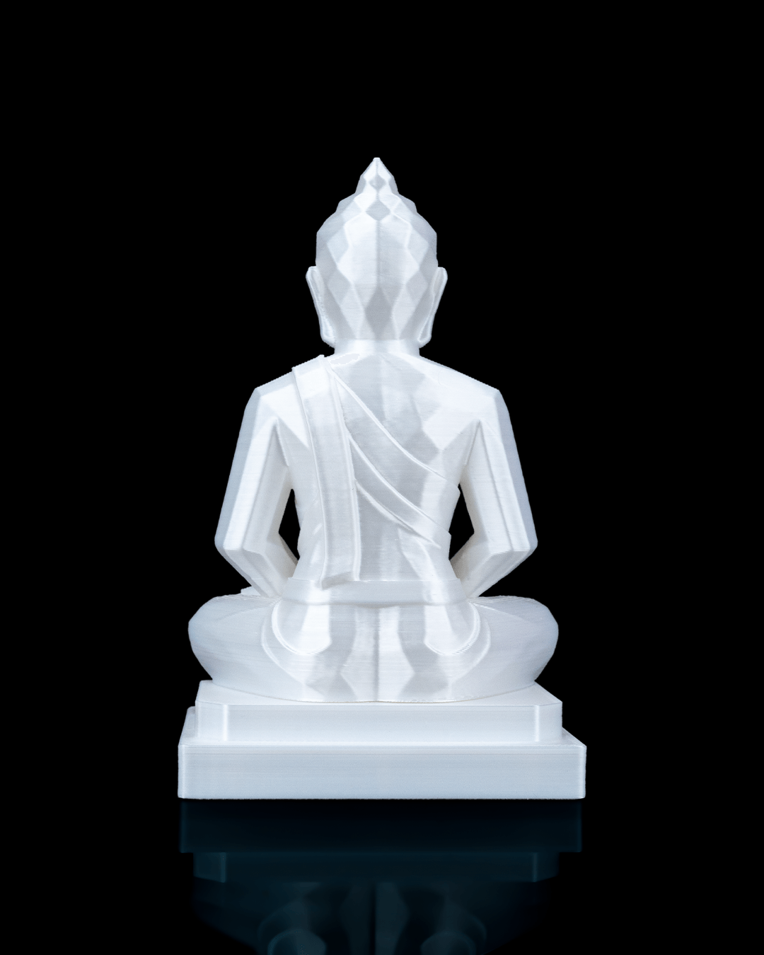 3D Printed Buddha Statue  – Available in 4" and 8" Sizes, Spiritual Decor ✨🙏