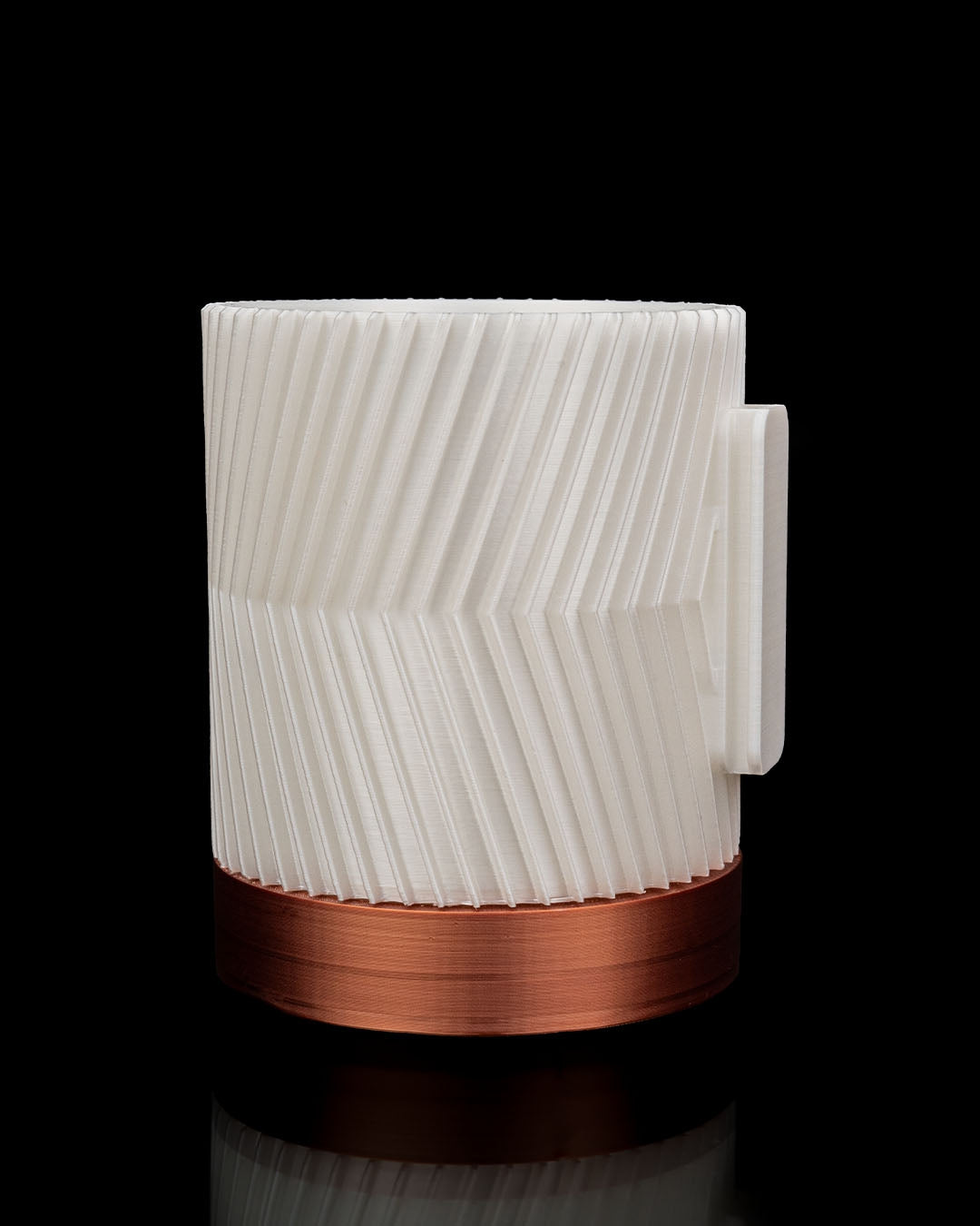3D Printed Cylindrix Wall Planter – Modern Vertical Plant Holder Set of 3