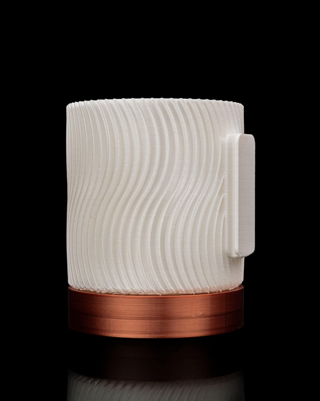 3D Printed Cylindrix Wall Planter – Modern Vertical Plant Holder Set of 3