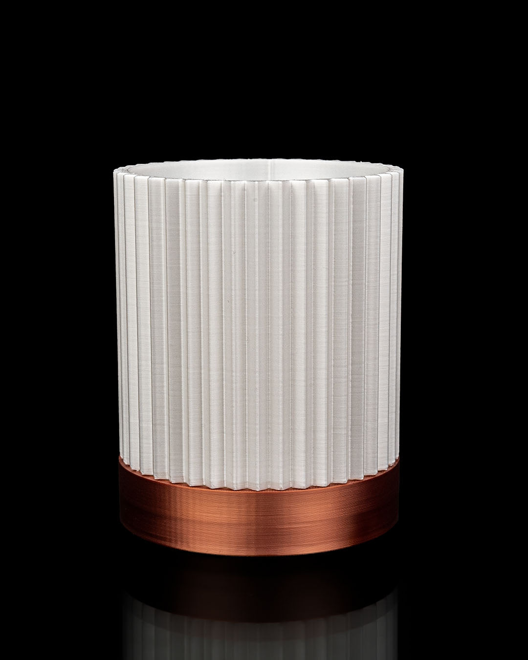 3D Printed Cylindrix Wall Planter – Modern Vertical Plant Holder Set of 3