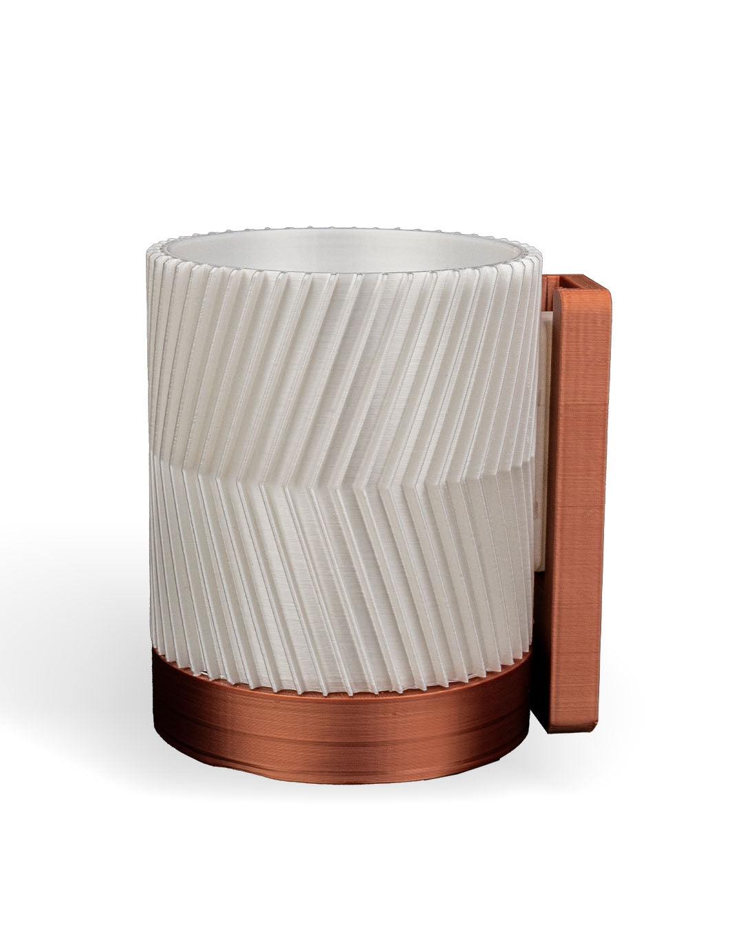 3D Printed Cylindrix Wall Planter – Modern Vertical Plant Holder Set of 3