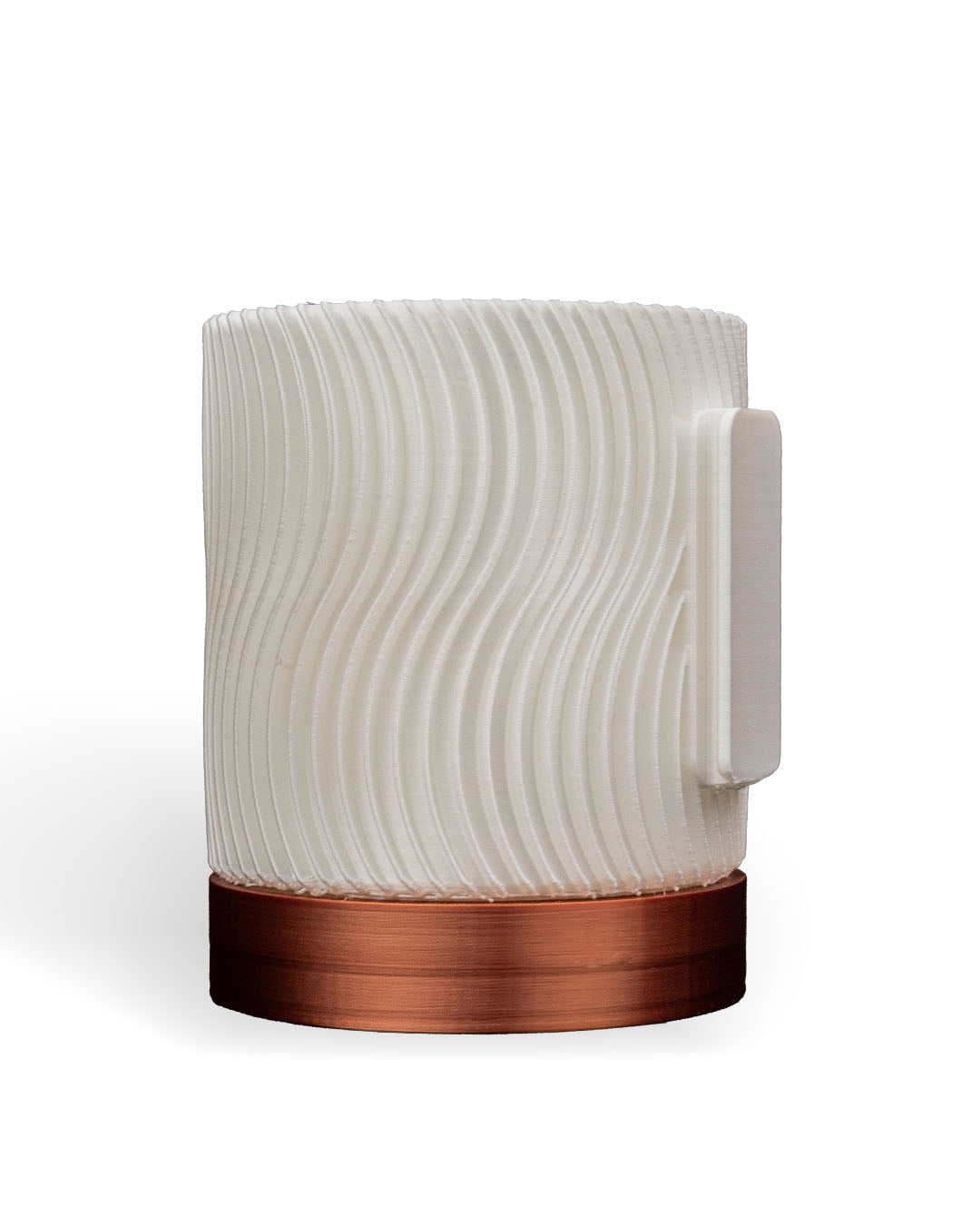 3D Printed Cylindrix Wall Planter – Modern Vertical Plant Holder Set of 3