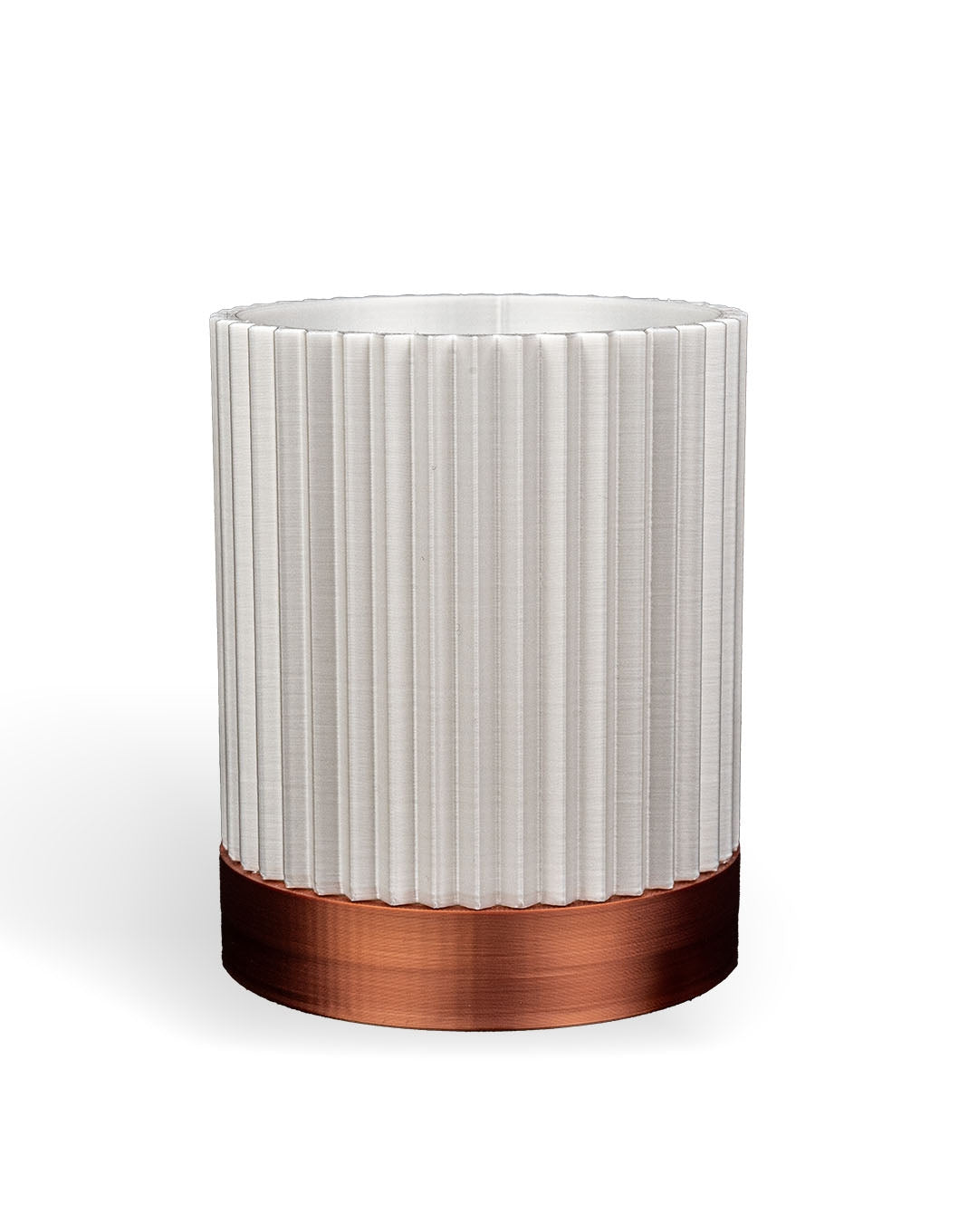 3D Printed Cylindrix Wall Planter – Modern Vertical Plant Holder Set of 3
