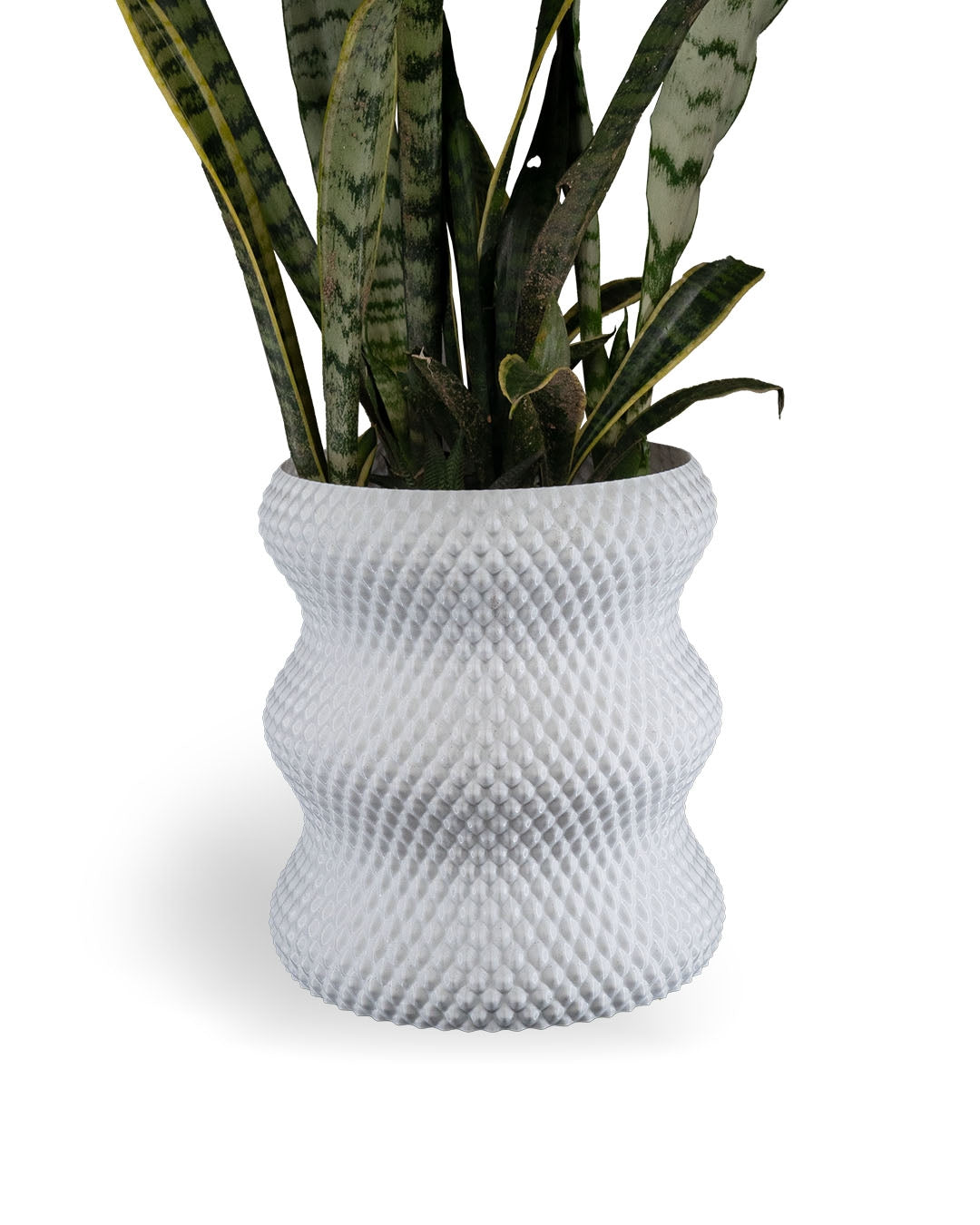 3D Printed Diamond Flower Pot – Modern Geometric Planter for Plants & Succulents