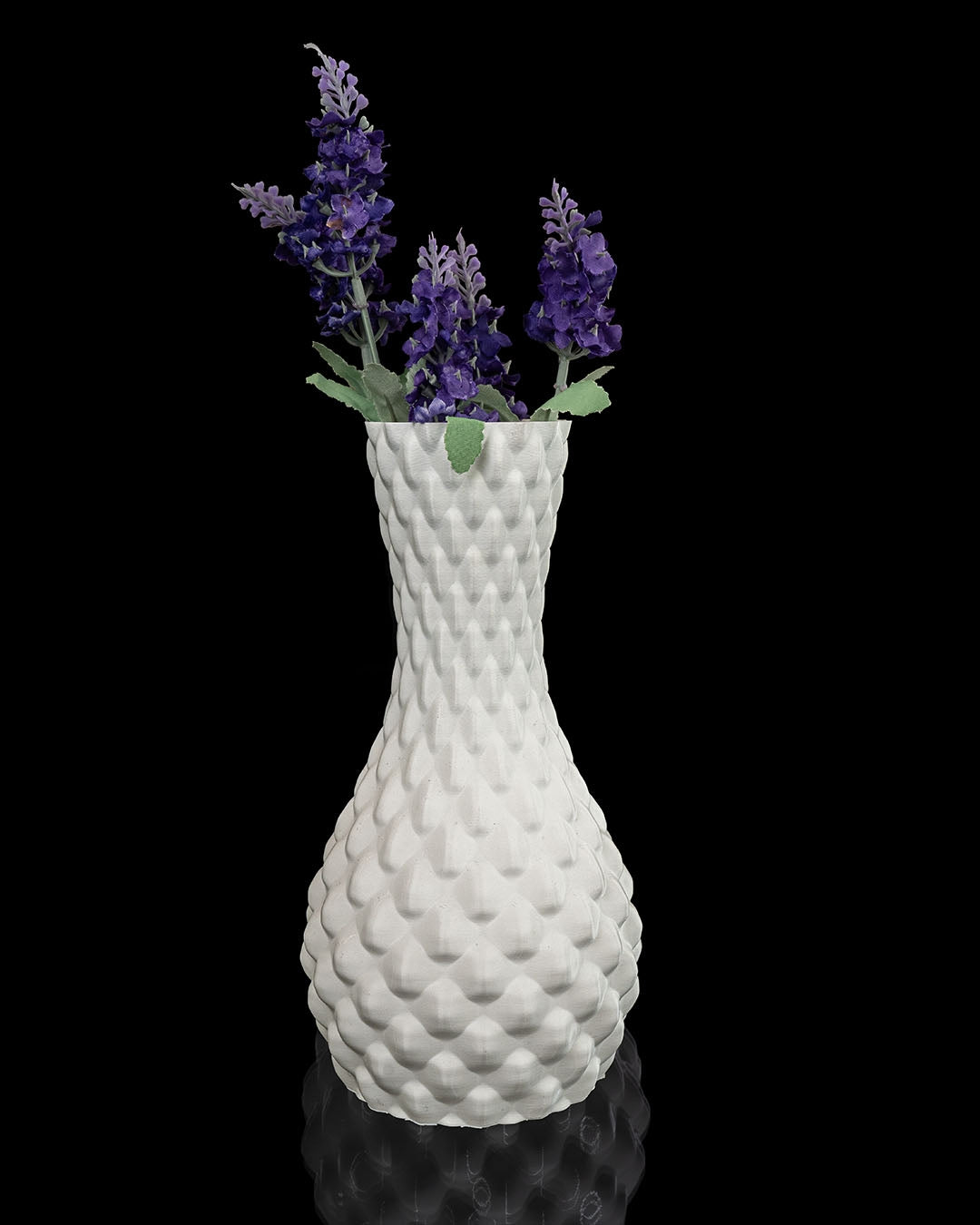 3D Printed Diamond Vase – Modern Geometric Flower & Plant Holder