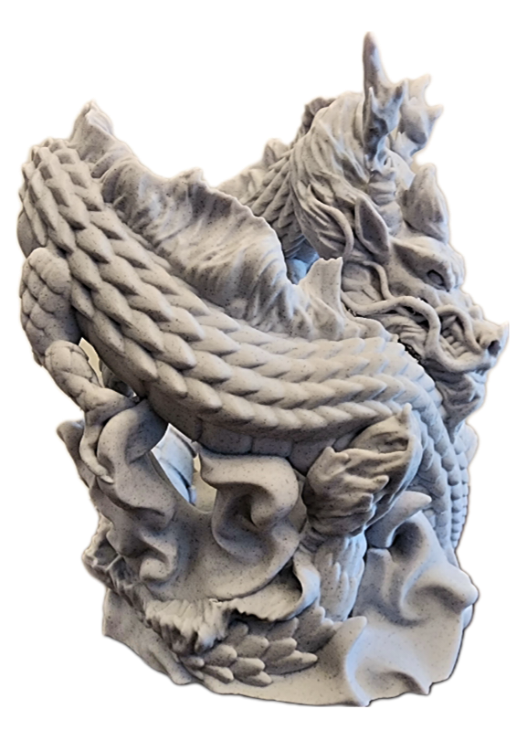 3D Printed Dragon Wine Bottle Holder – Fantasy Table Decor & Unique Gift