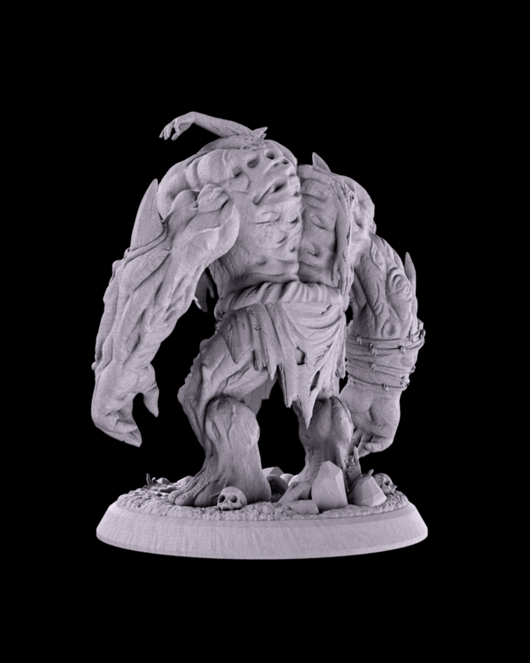 Flesh Golem Resin Model – Paint-Ready Horror Miniature