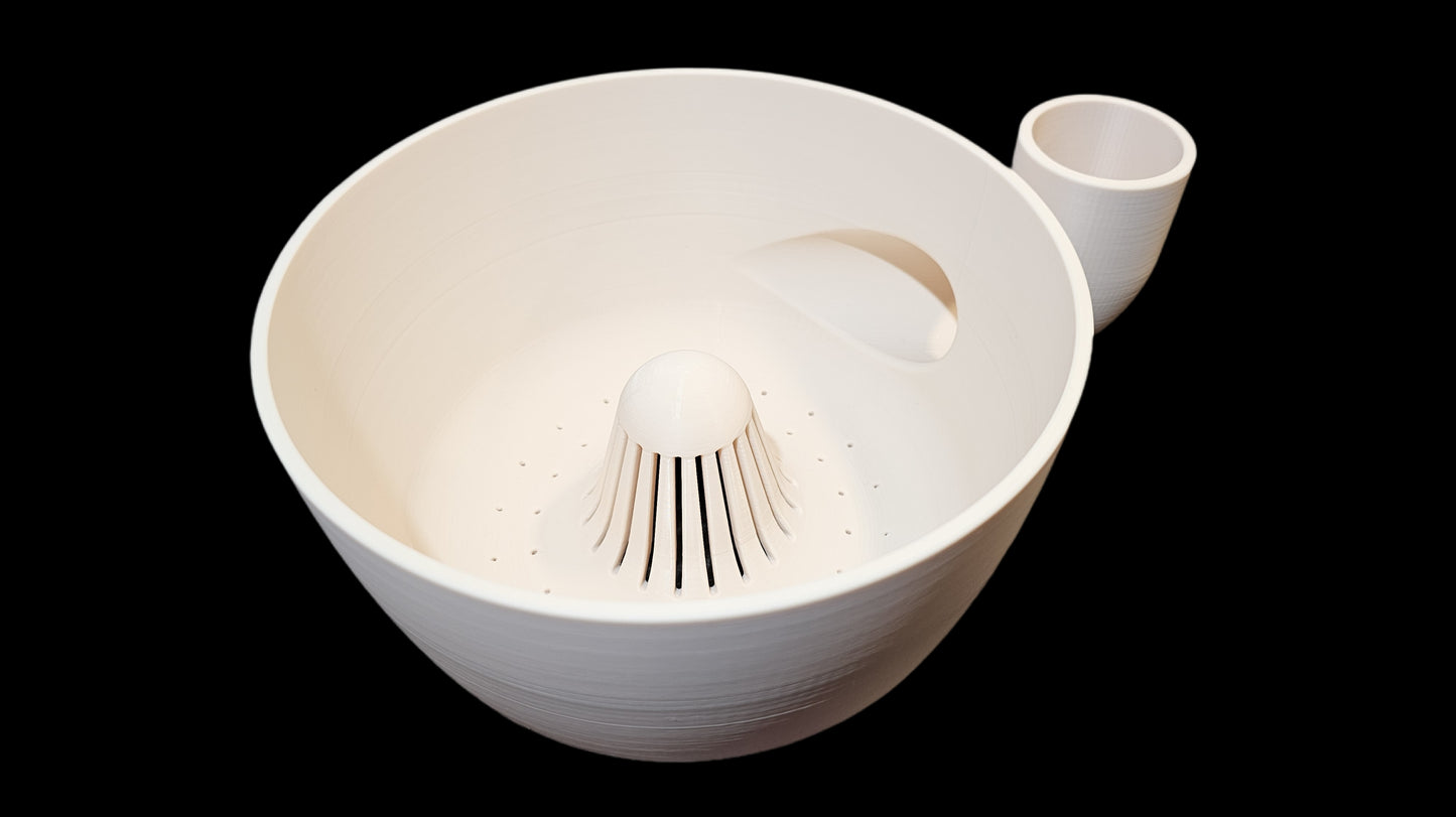 3D Printed Fruit Washing Bowl - Food Safe