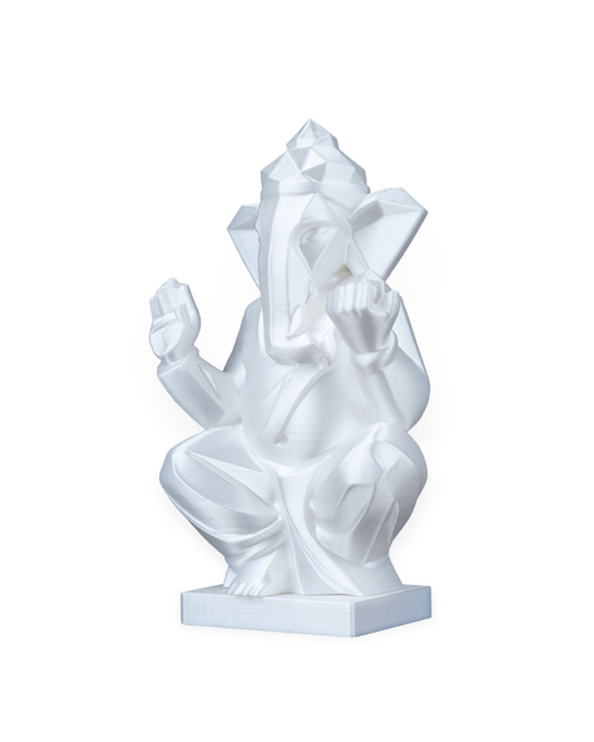 3D Printed Ganesha Statue – Available in 4" and 8" Sizes, Spiritual Decor