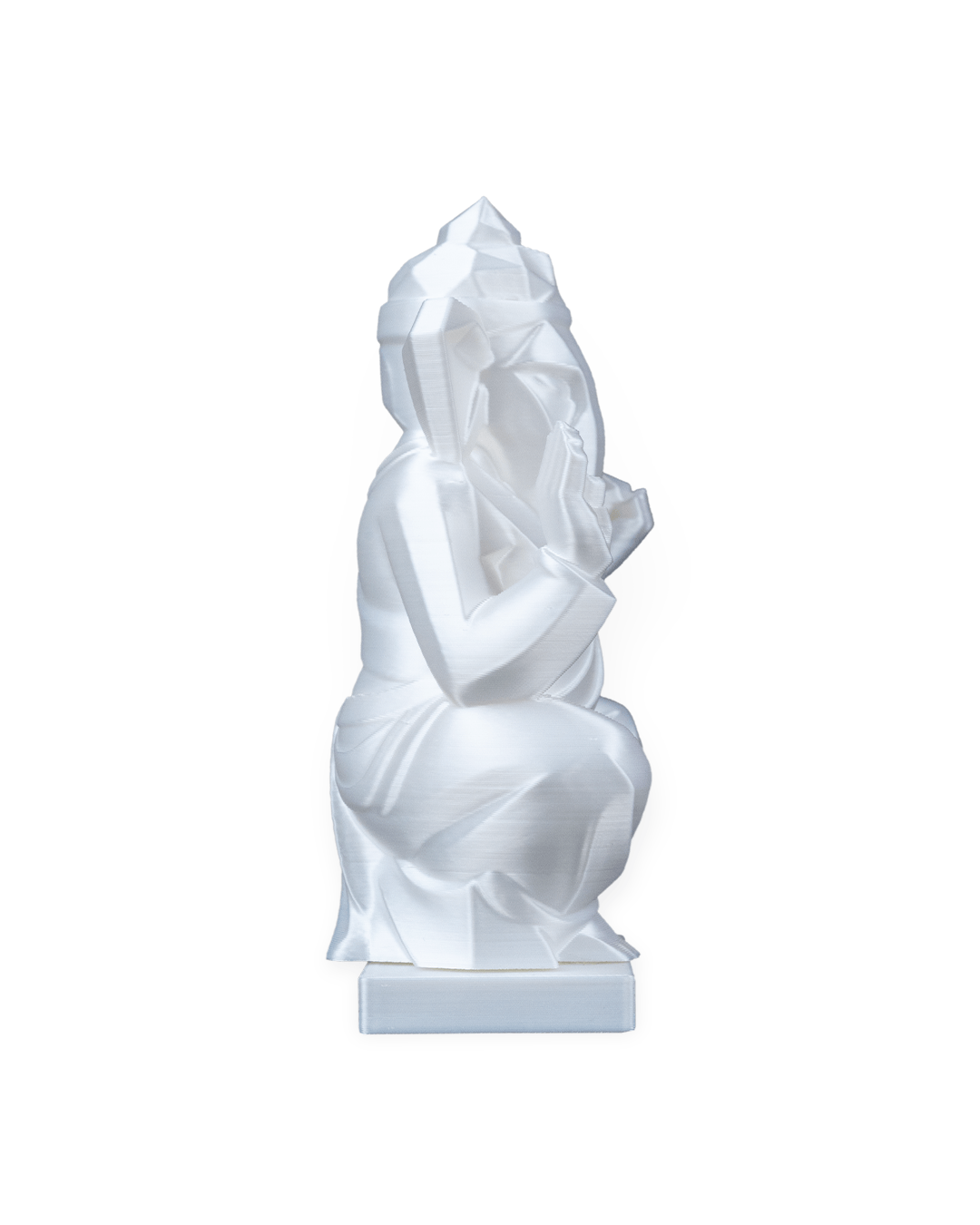 3D Printed Ganesha Statue – Available in 4" and 8" Sizes, Spiritual Decor
