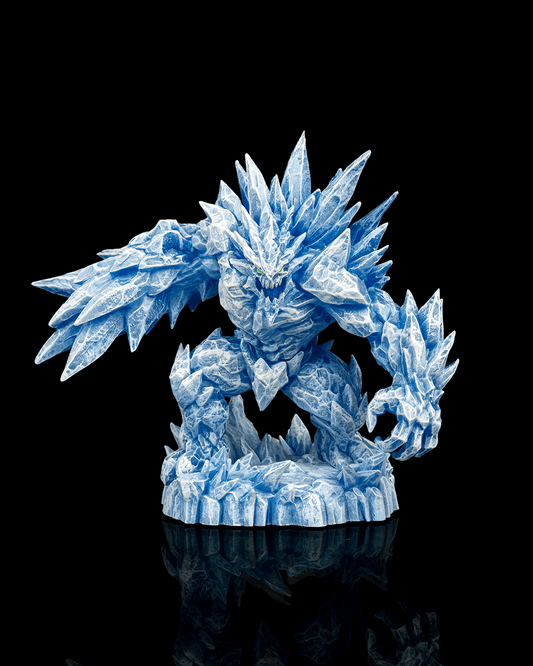 Glacier Golem Resin Model – Paint-Ready Elemental Miniature