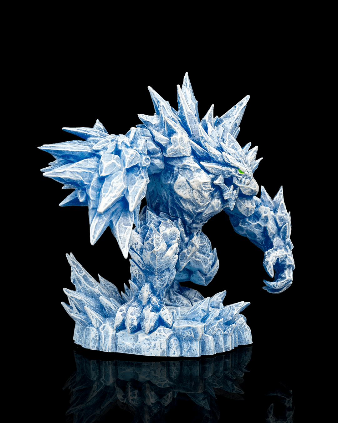 Glacier Golem Resin Model – Paint-Ready Elemental Miniature