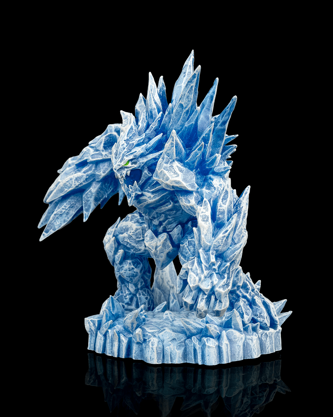 Glacier Golem Resin Model – Paint-Ready Elemental Miniature
