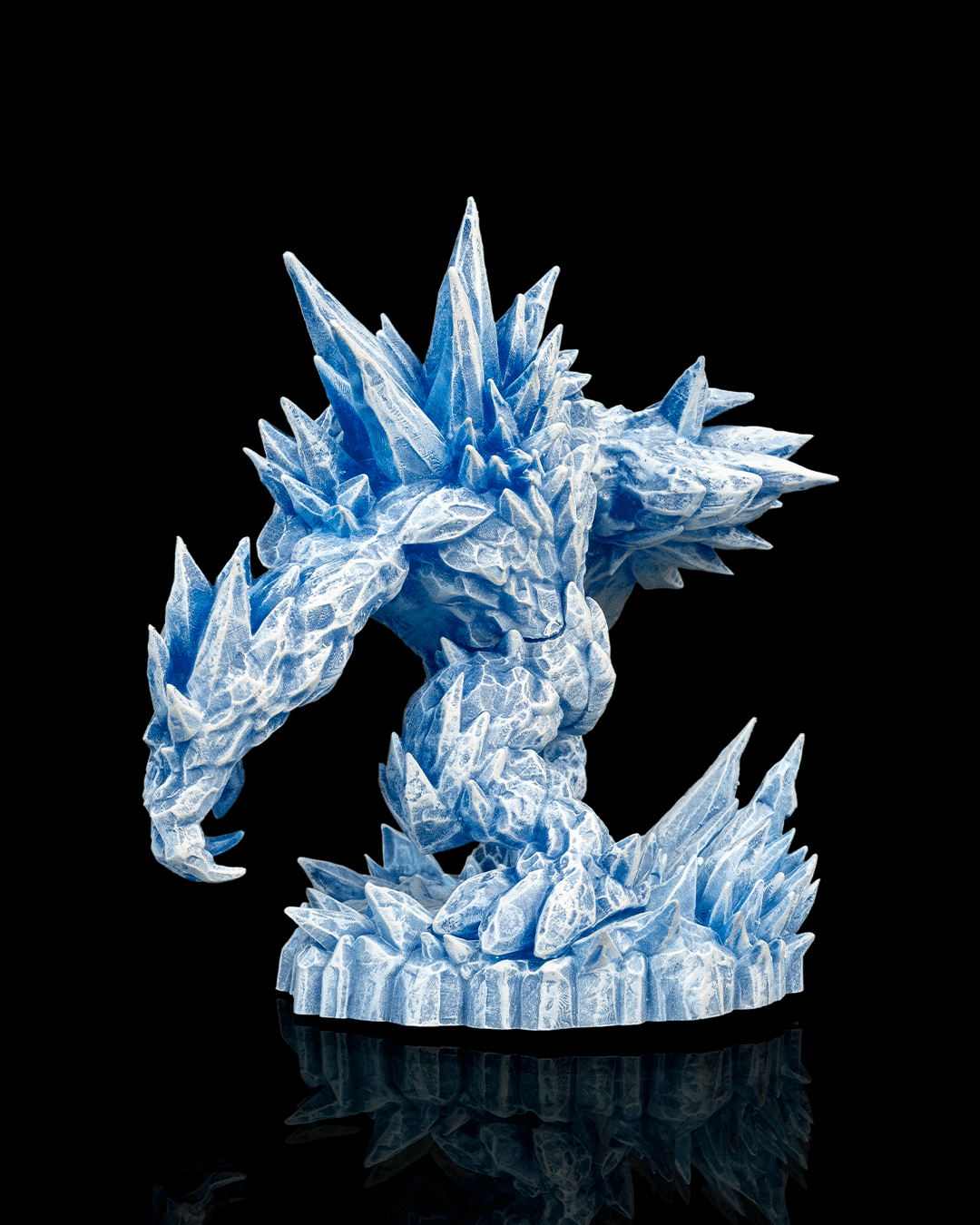Glacier Golem Resin Model – Paint-Ready Elemental Miniature