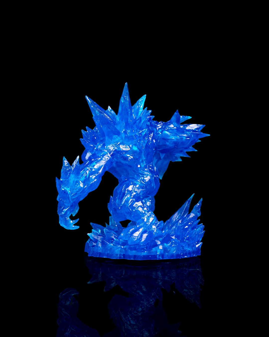 Glacier Golem Resin Model – Paint-Ready Elemental Miniature