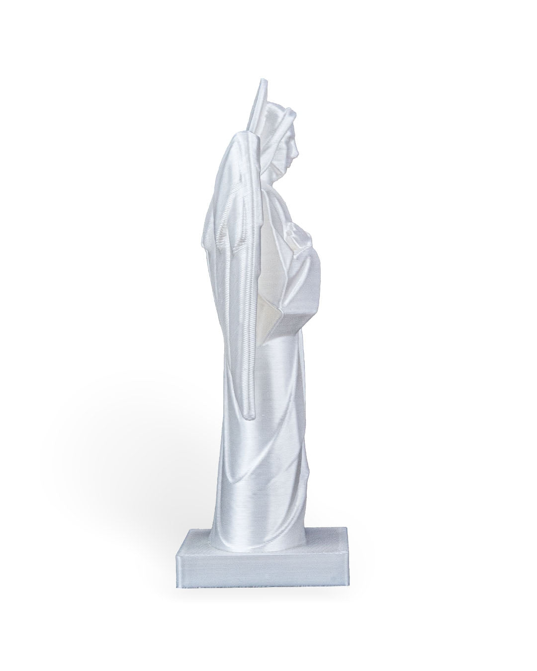 3D Printed Holy Angel Statue – Available in 4" and 8" Sizes, Spiritual Decor ✨🙏