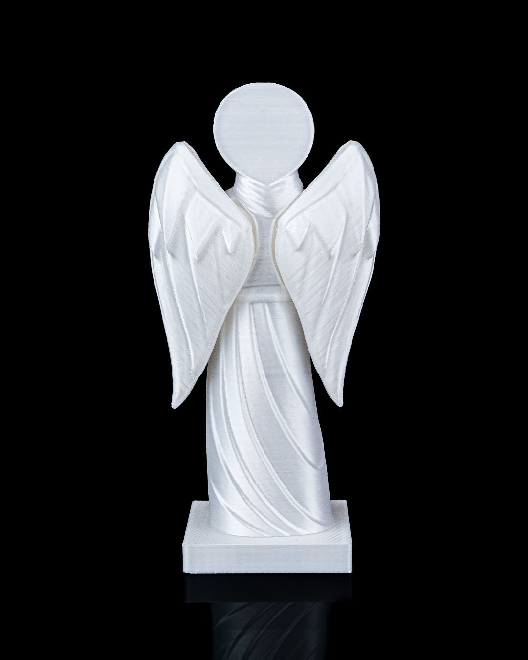 3D Printed Holy Angel Statue – Available in 4" and 8" Sizes, Spiritual Decor ✨🙏